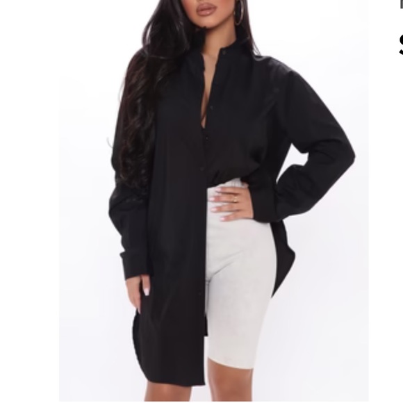 Oversized Button Down - Picture 1 of 4